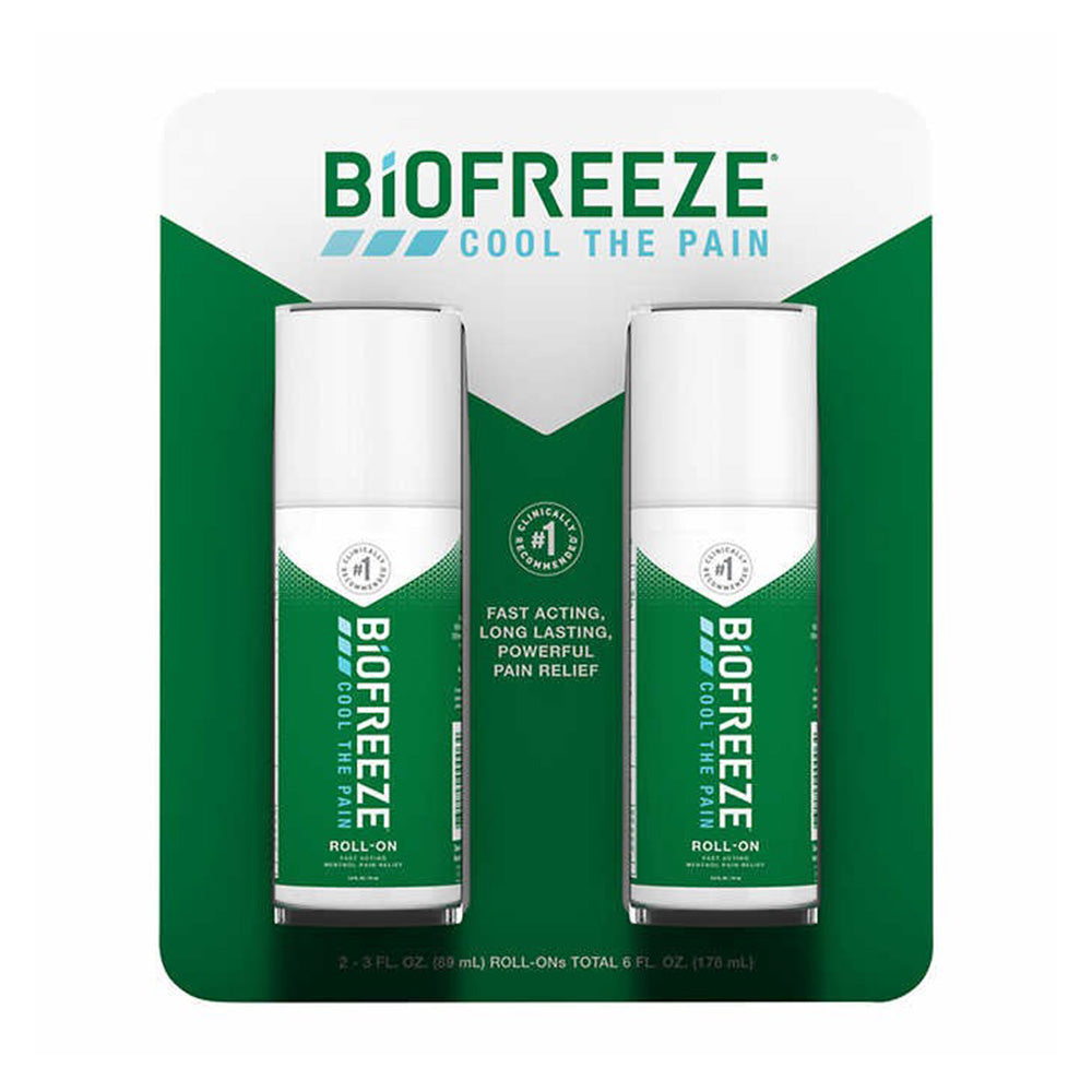 Set 2 chai dầu lạnh xoa bóp giảm đau nhanh Biofreeze Pain Reliever - hình ảnh sản phẩm chính