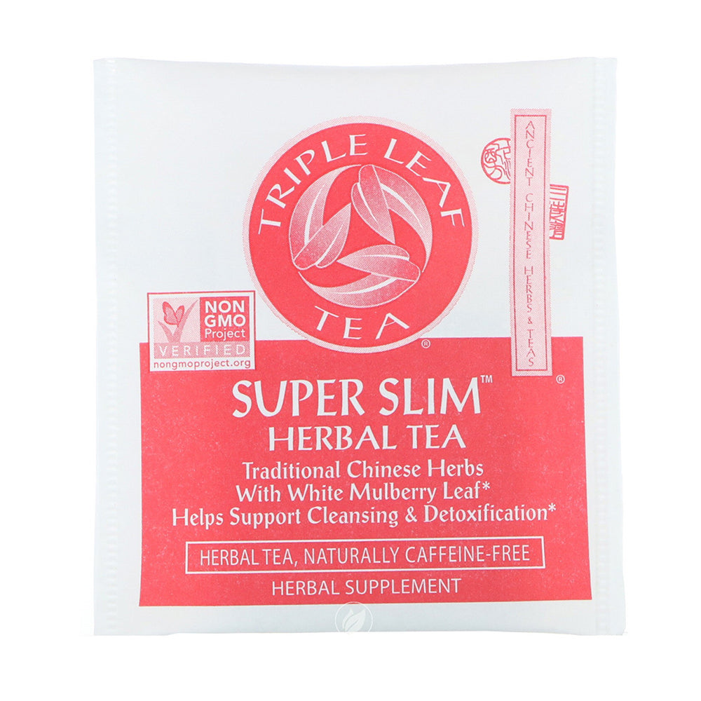 Trà thảo mộc giảm cân Triple Leaf Tea Super Slim Herbal Tea Hộp 20 túi - hình ảnh chi tiết 3