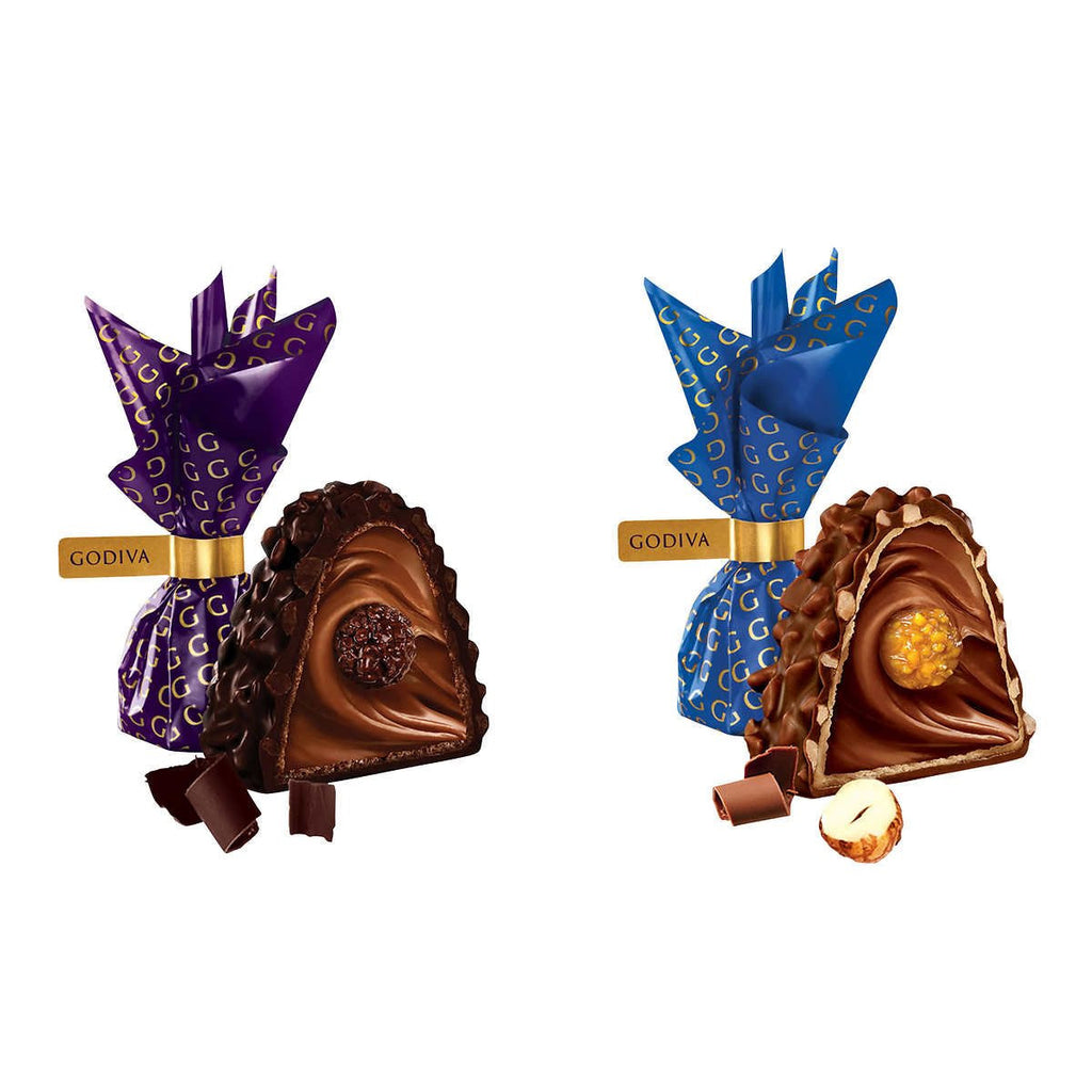 Socola cao cấp hộp lễ hội Godiva Holiday Premium Assortment Chocolate Domes Flower Box 15.6 oz 443g - hình ảnh chi tiết 4