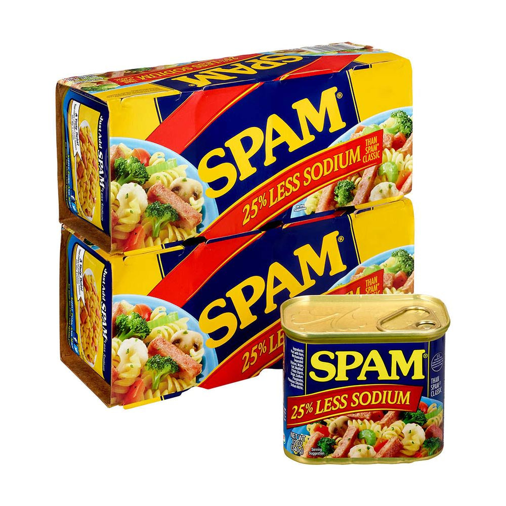 Thịt hộp Glorious Spam 25% Less Sodium 340g - ảnh sản phẩm 1