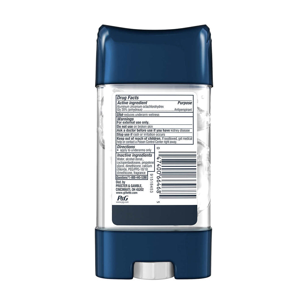Lăn khử mùi cho nam của Mỹ Gillette Ultimate Protection Cool Wave 72 Giờ 107g (một chai đơn) - hình ảnh chi tiết 4