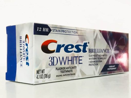 Kem đánh răng Crest 3D White Brilliance Toothpaste 116g - hình ảnh chi tiết 3