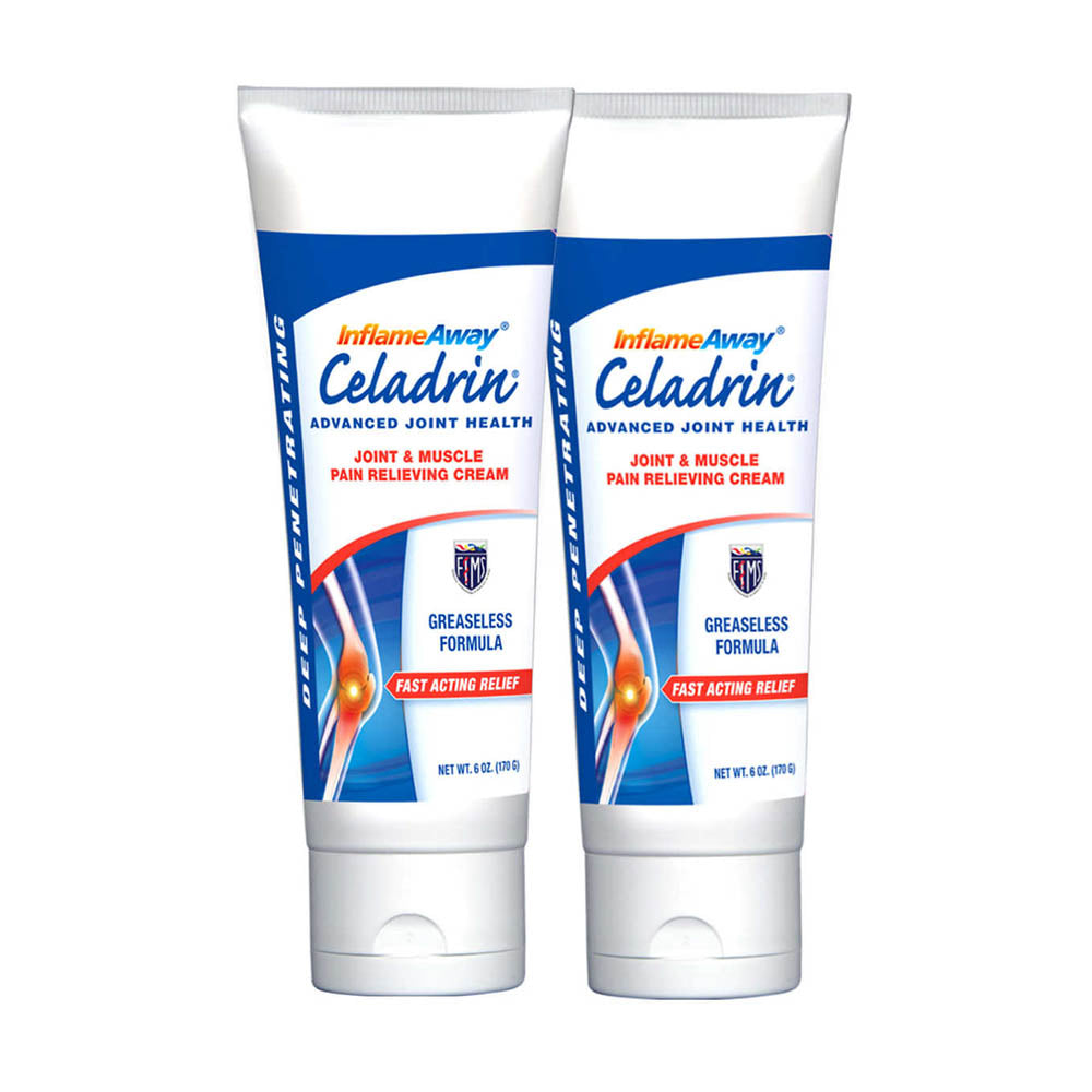 Kem xoa bóp giảm đau cơ và khớp Celadrin Advanced Joint Health Cream 170g x2 tuýp - hình ảnh sản phẩm chính