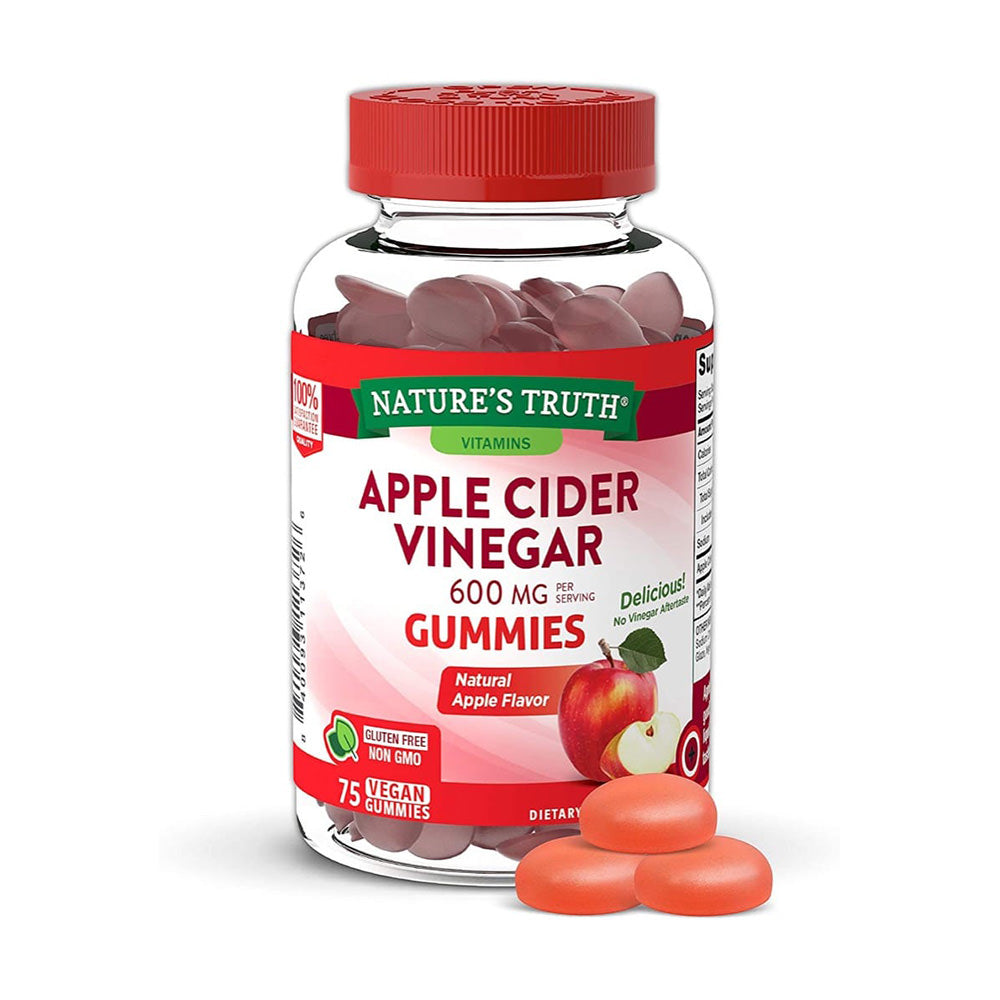 Kẹo dẻo giảm cân đẹp da detox cơ thể giấm táo Apple Cinder Vinegar 75 viên của Mỹ - hình ảnh sản phẩm chính