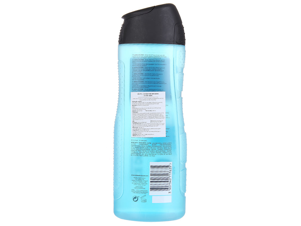 Sữa tắm gội toàn thân Adidas loại 400ml - hình ảnh chi tiết 3