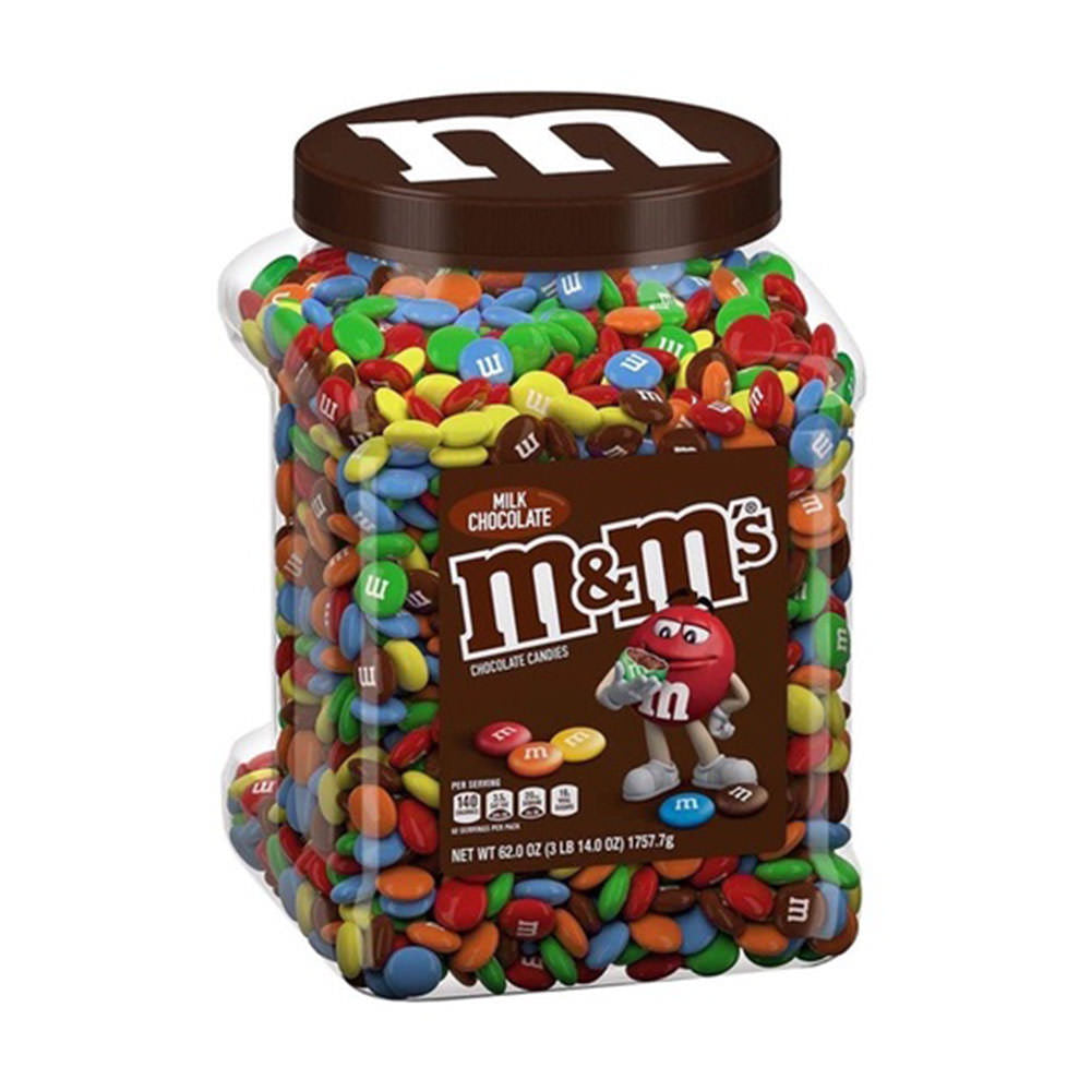 Socola M&M Milk Chocolate Pantry Size Hộp 1757.7g (nắp đen) - hình ảnh chi tiết 2