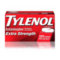 Giảm đau hạ sốt Tylenol Acetaminophen Extra Strength 500mg 100 Caplets - hình ảnh sản phẩm chính