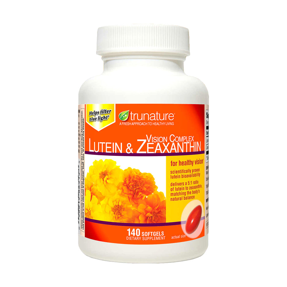 Viên uống bổ mắt Trunature Lutein & Zeaxanthin Vision Complete Tunature 140 Viên của Mỹ - ảnh sản phẩm 1