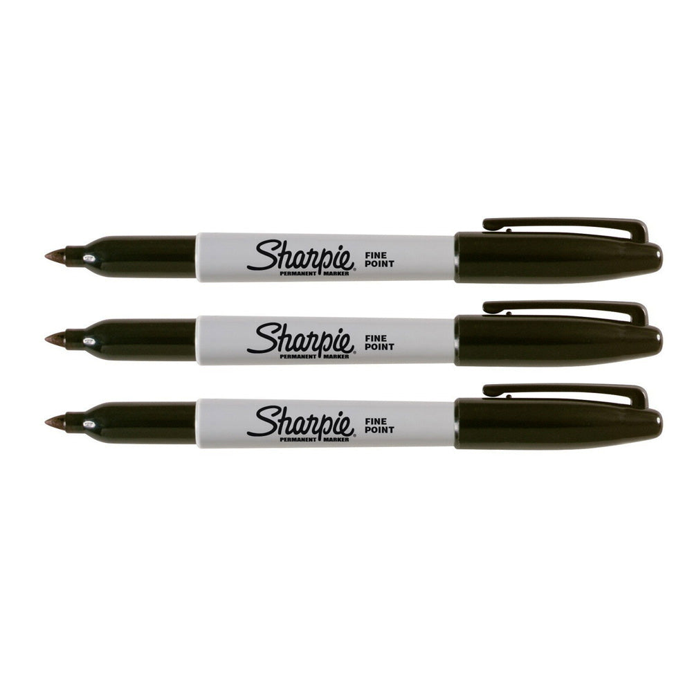 Viết lông Đen Sharpie Fine Point Permanent Marker, set 25 Cây - ảnh sản phẩm 2