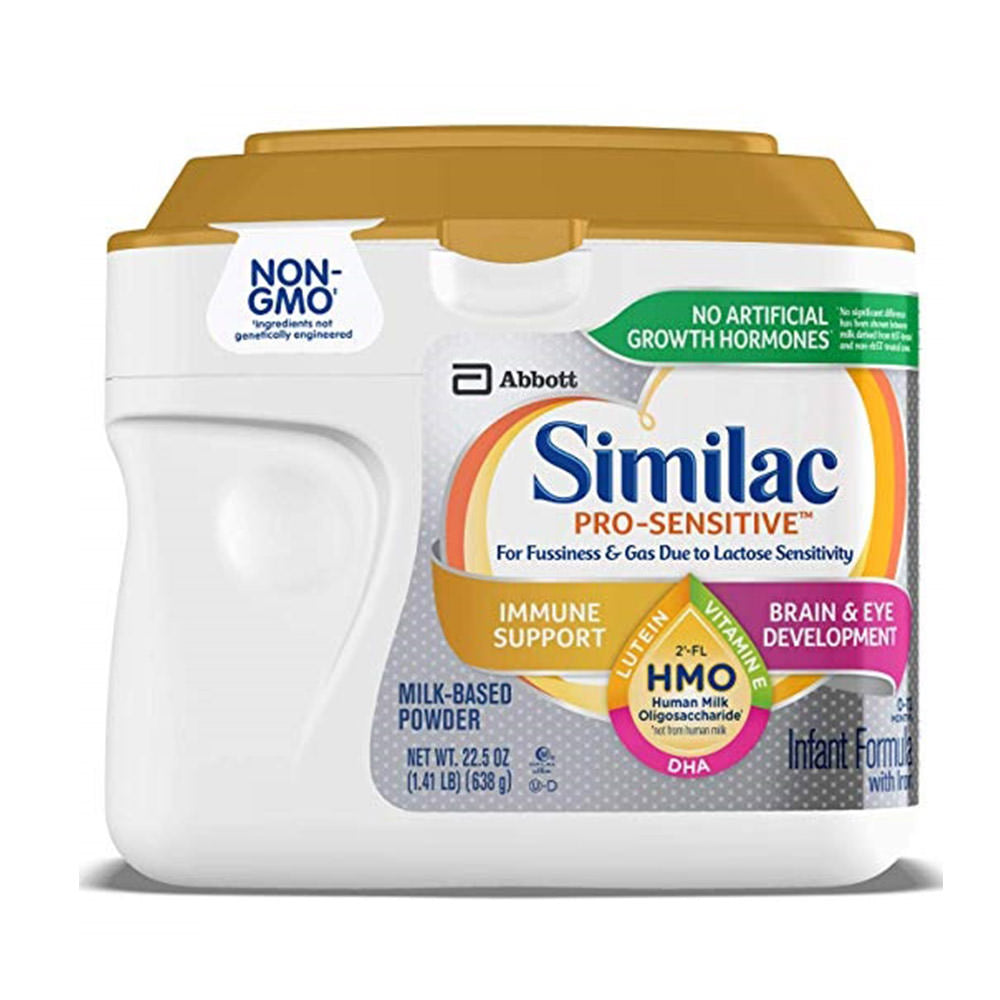 Sữa bột Similac cho trẻ hay nôn trớ Similac Pro-Sensitive Opti-GRO HMO 638g - hình ảnh sản phẩm chính