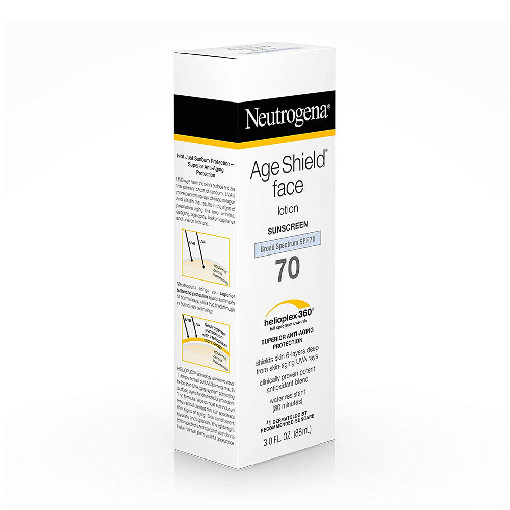 Kem chống nắng Neutrogena Age Shield Face Lotion SPF 70 88ml - hình ảnh chi tiết 4