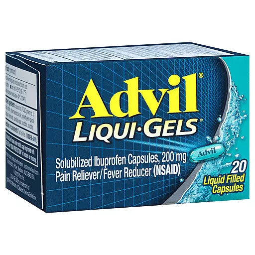 Viên giảm đau hạ sốt Advil Liqui-Gels 20 viên - hình ảnh chi tiết 2