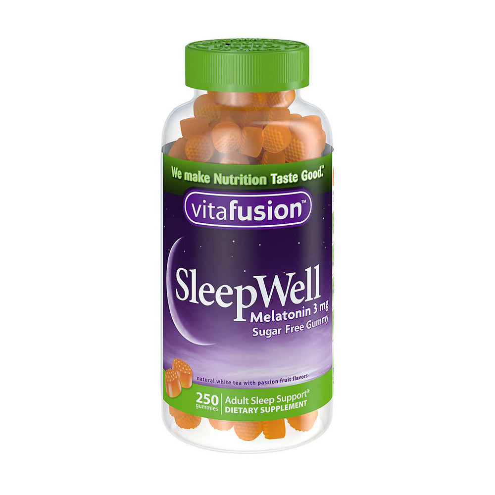 Kẹo dẻo hỗ trợ giấc ngủ ngon Vitafusion SleepWell 250 viên - hình ảnh sản phẩm chính