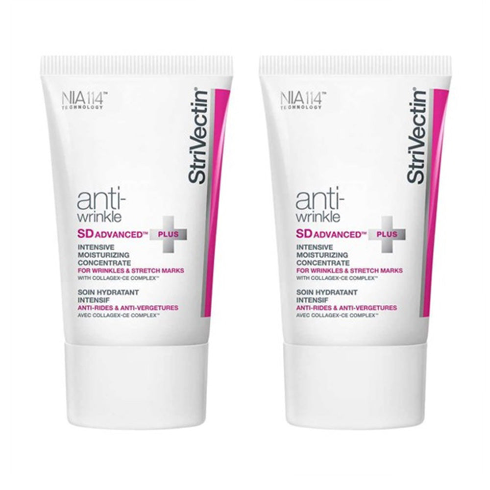 Set 2 tuýp kem dưỡng cao cấp chống lão hóa, giảm nếp nhăn Strivectin sd advanced plus intensive moisturizing concentrate 47ml x2 - hình ảnh sản phẩm chính