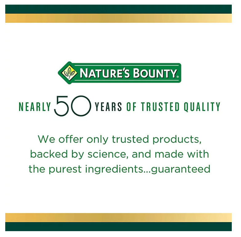 Viên uống bổ sung kẽm Nature’s Bounty Zinc 50mg 400 viên - hình ảnh chi tiết 4