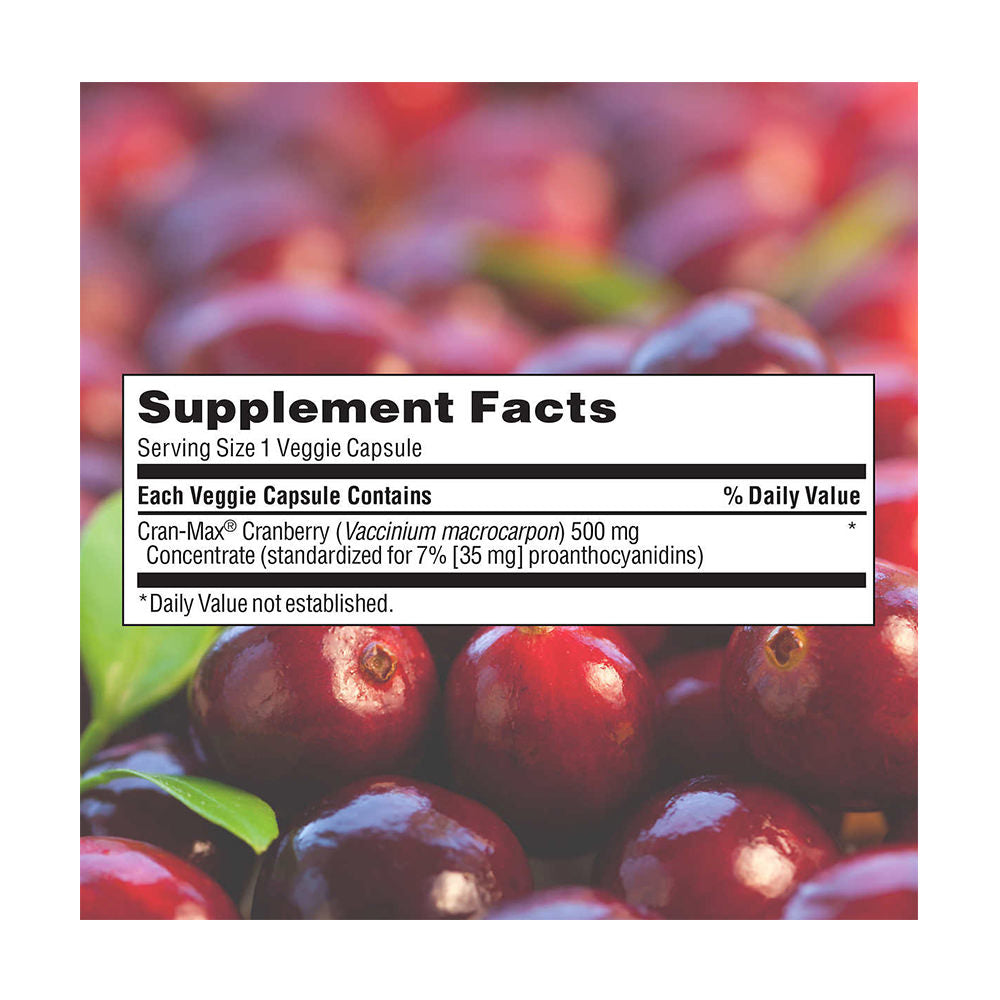 Viên uống hỗ trợ đường tiết niệu trunature CRAN-MAX 500mg 180 viên - hình ảnh chi tiết 3