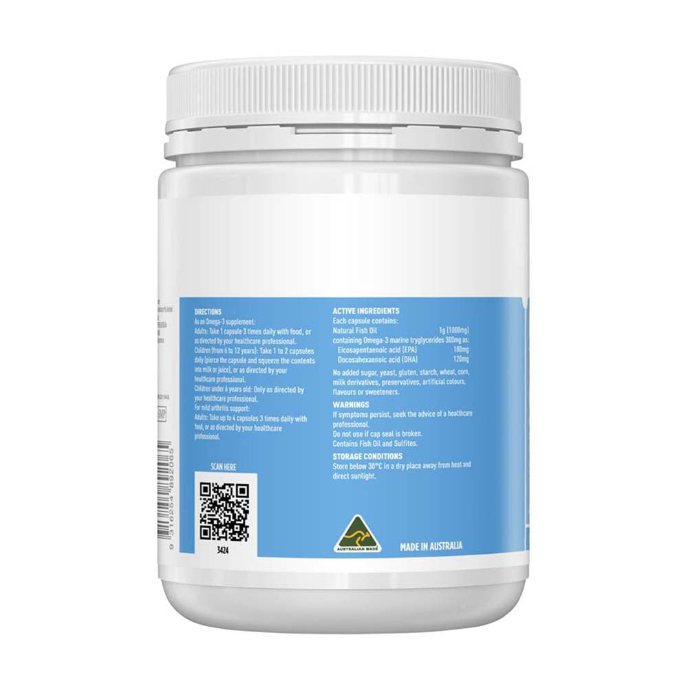 Dầu cá Fish Oil Healthy Care Omega 3 1000mg 400 viên - hình ảnh chi tiết 3
