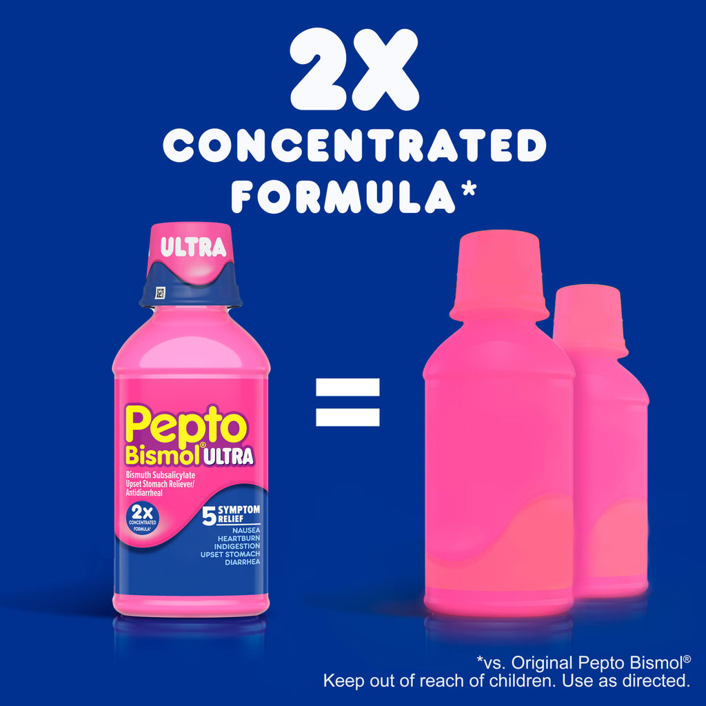 Siro Pepto giảm các triệu chứng đau dạ dày Pepto Bismol 354ml (1 chai đơn) - hình ảnh chi tiết 3